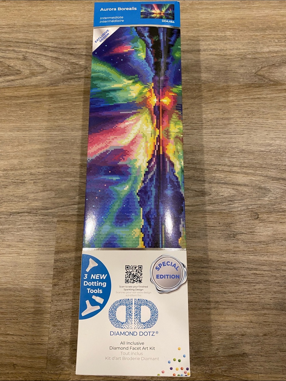 Diamond Dotz Aurora Borealis Diamond Facet Art Kit - Multicolor